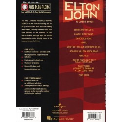 JAZZ PLAY-ALONG VOL.104 : ELTON JOHN (+CD)