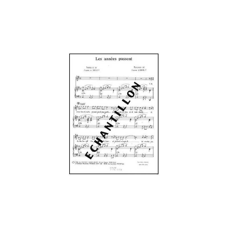 LES ANNÉES PASSENT