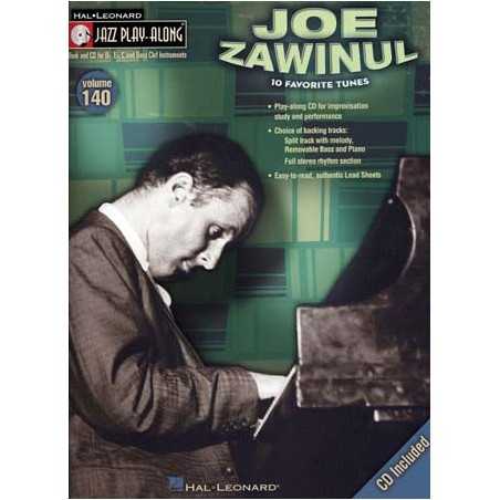 JAZZ PLAY-ALONG VOL.140 - JOE ZAWINUL (+CD)