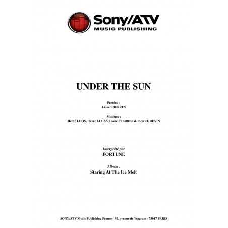 UNDER THE SUN