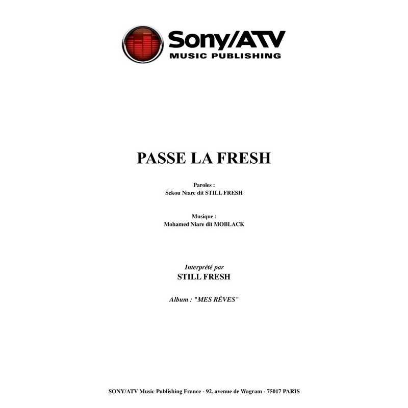 PASSE LA FRESH