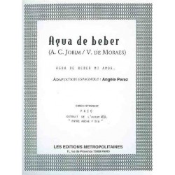Partition AGUA DE BEBER Paco PDF
