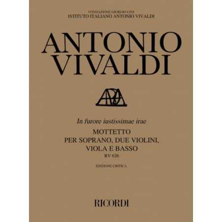 IN FURORE JUSTISSIMAE IRAE MOTTETTO (RV 626) SCORE
