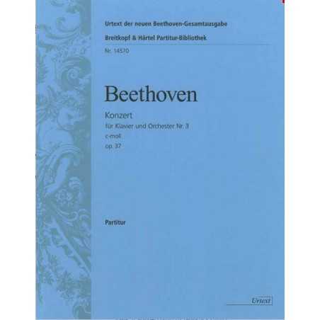 CONCERTO N°3 in C minor op. 37 (Full Score)