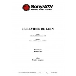 JE REVIENS DE LOIN