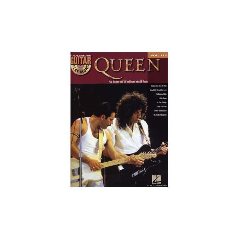GUITAR PLAY-ALONG VOL.112 - QUEEN (+CD)