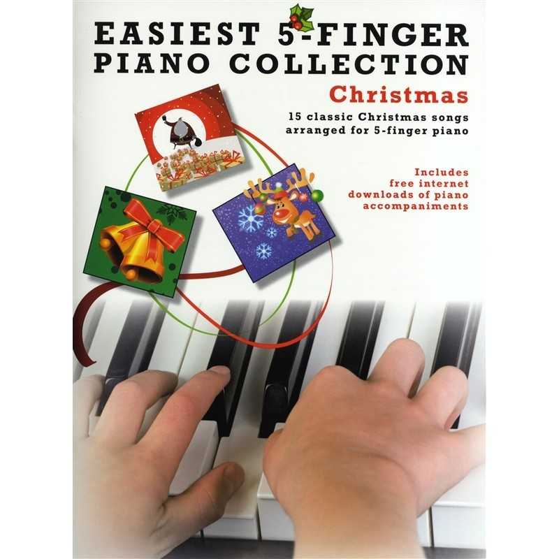 EASIEST 5-FINGER PIANO COLLECTION - CHRISTMAS