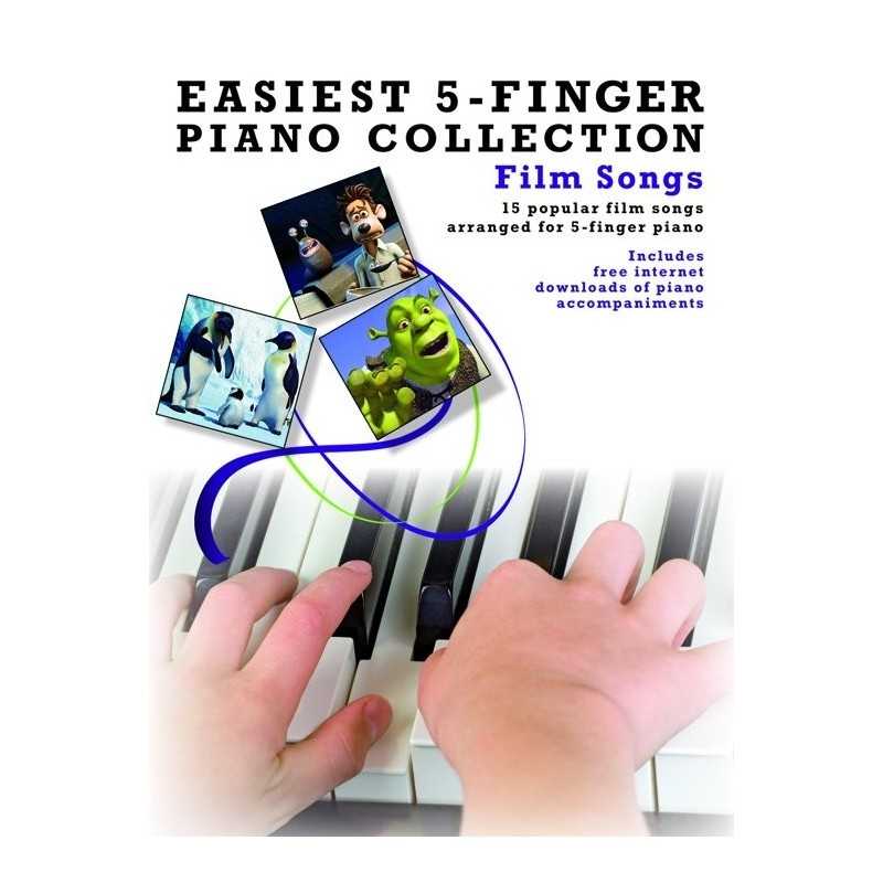 EASIEST 5-FINGER PIANO COLLECTION - FILM SONGS