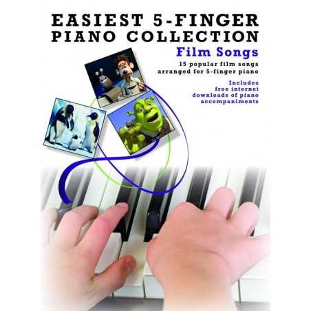 EASIEST 5-FINGER PIANO COLLECTION - FILM SONGS