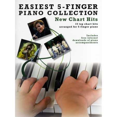EASIEST 5-FINGER PIANO COLLECTION - NEW CHART HITS