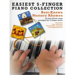 EASIEST 5-FINGER PIANO COLLECTION - NURSERY RHYMES