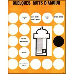 QUELQUES MOTS D'AMOUR