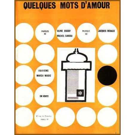 QUELQUES MOTS D'AMOUR