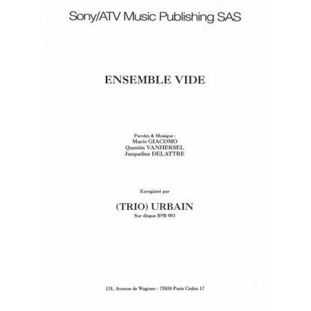 ENSEMBLE VIDE