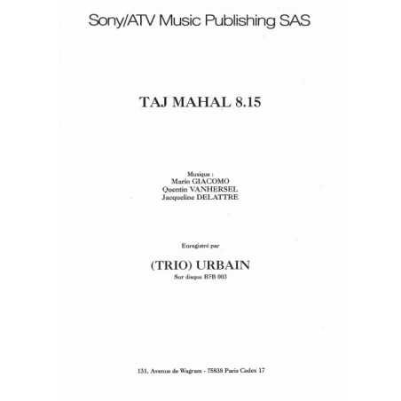 TAJ MAHAL 8.15
