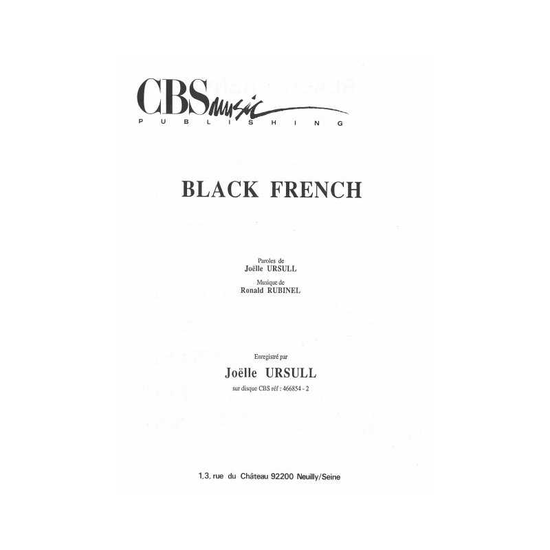 BLACK FRENCH