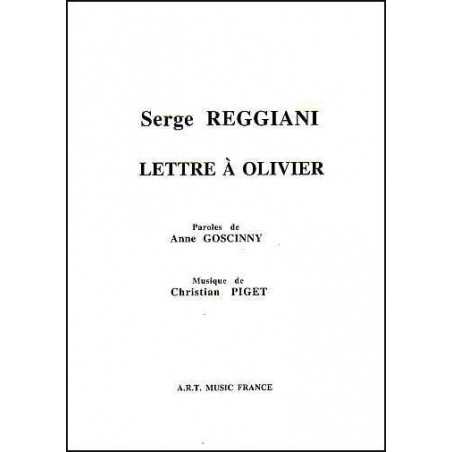 LETTRE À OLIVIER