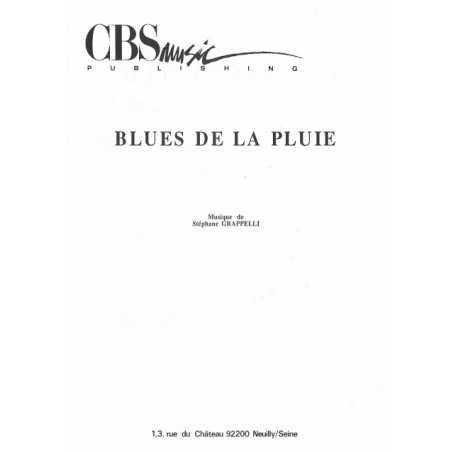 BLUES DE LA PLUIE