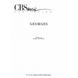 Partition GEORGES Stéphane GRAPPELLI
