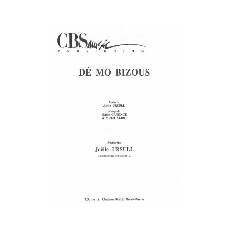 DÉ MO BIZOUS