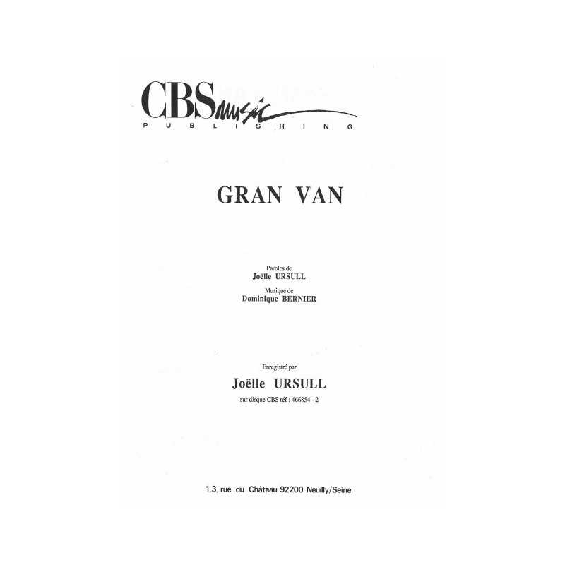 GRAN VAN