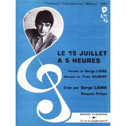LE 15 JUILLET A 5 HEURES