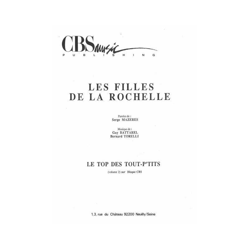 LES FILLES DE LA ROCHELLE