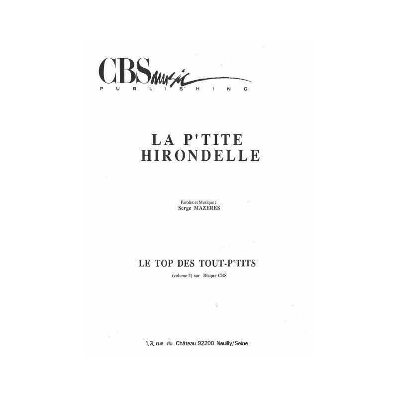 LA P'TITE HIRONDELLE