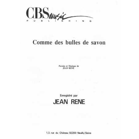 COMME DES BULLES DE SAVON