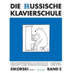DIE RUSSISCHE KLAVIERSCHULE - BAND 2 (+2CD)
