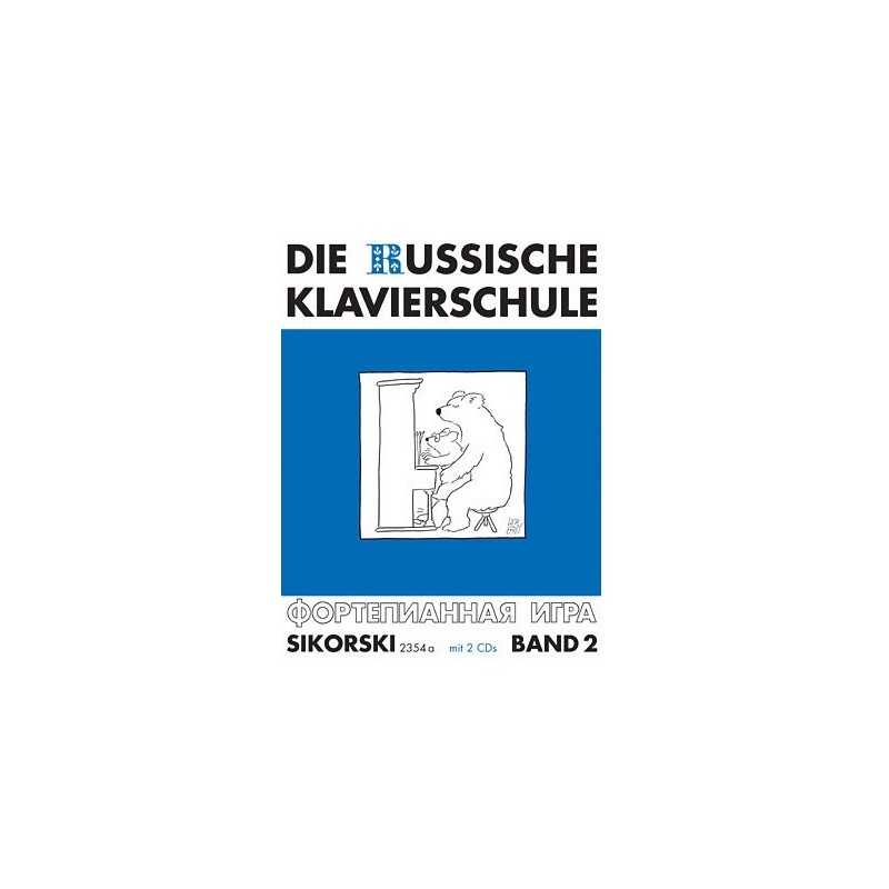 DIE RUSSISCHE KLAVIERSCHULE - BAND 2 (+2CD)