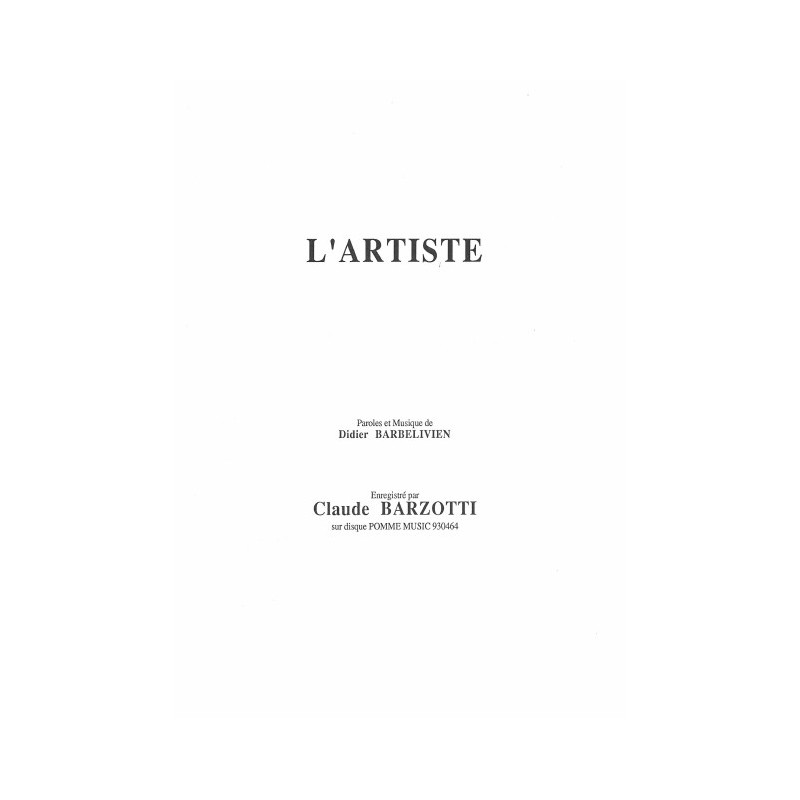 L'ARTISTE