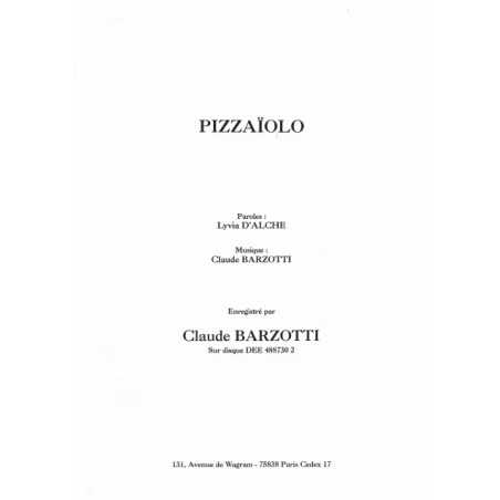 PIZZAÏOLO