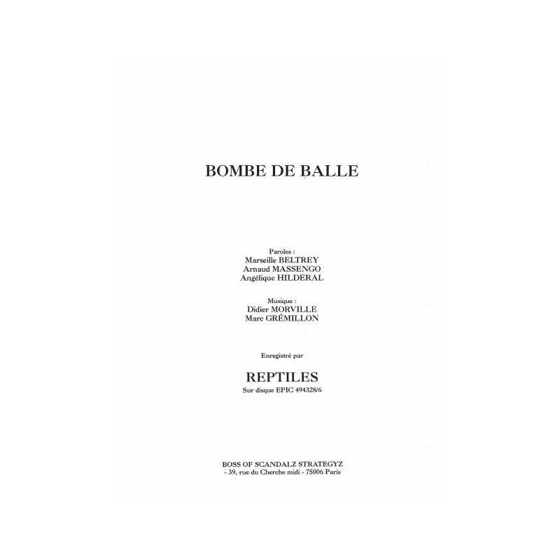 BOMBE DE BALLE
