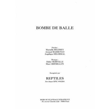 BOMBE DE BALLE