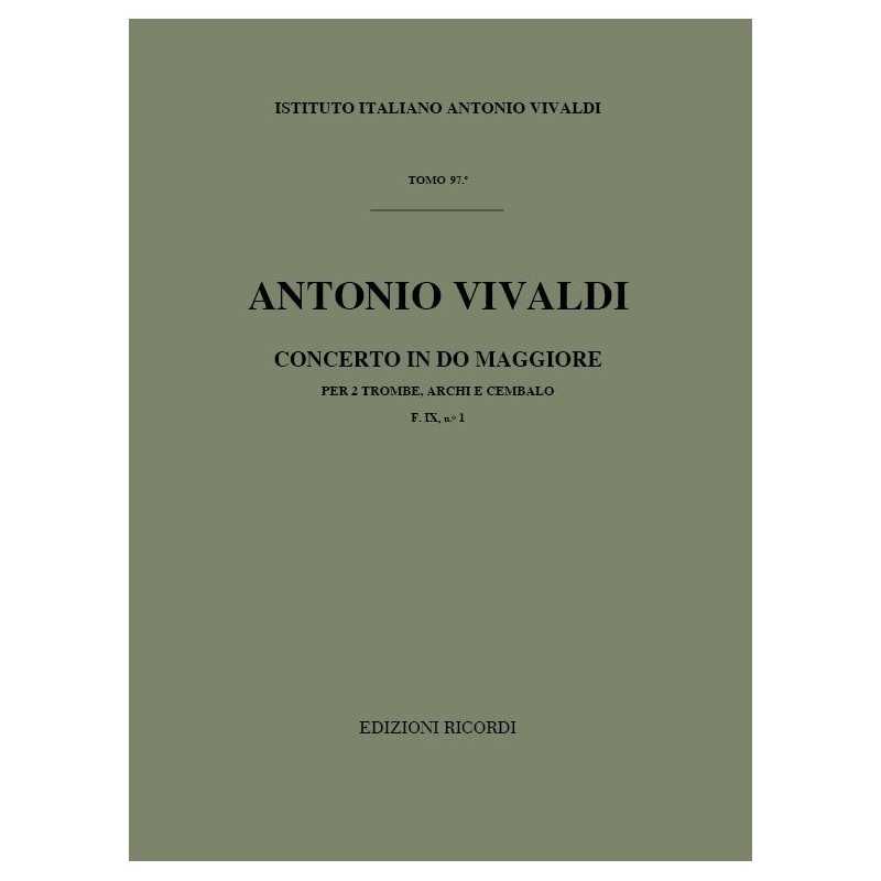 CONCERTO EN DO MAJEUR (RV 537) SCORE
