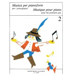 MUSIQUE POUR PIANO POUR LES PREMIERS PAS Vol.2