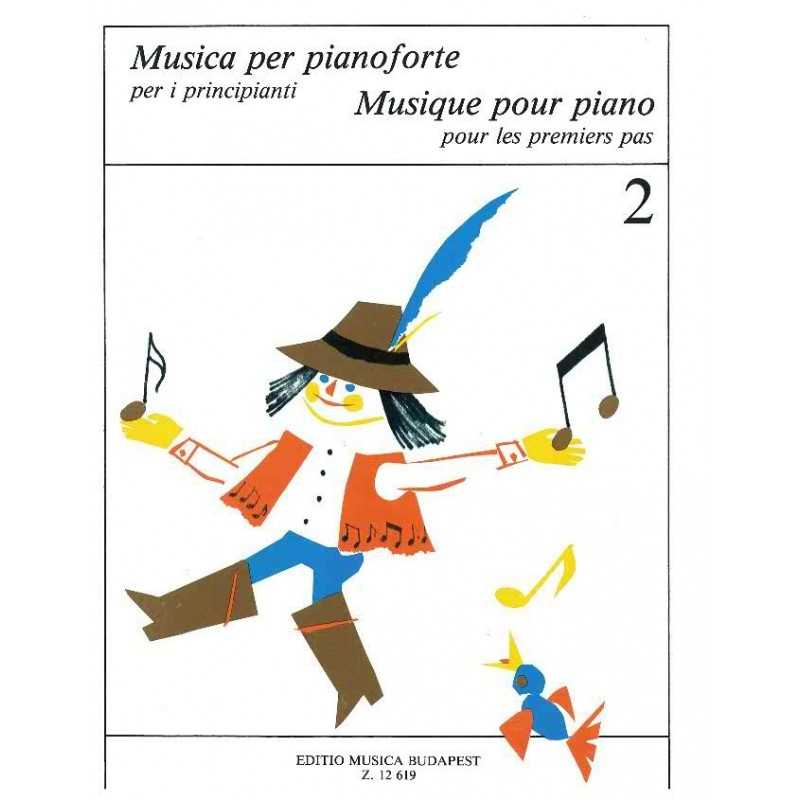 MUSIQUE POUR PIANO POUR LES PREMIERS PAS Vol.2