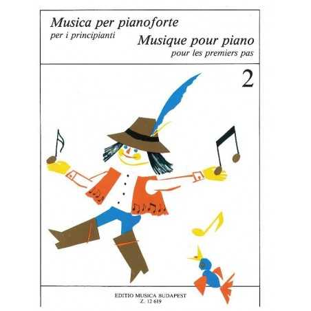 MUSIQUE POUR PIANO POUR LES PREMIERS PAS Vol.2