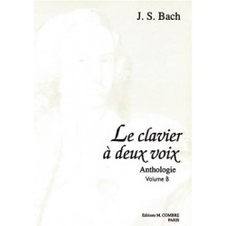 LE CLAVIER À 2 VOIX VOL.B (12 PIÈCES)