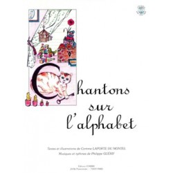 CHANTONS SUR L'ALPHABET AVEC PLAY-BACK  (+CD)