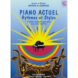 PIANO ACTUEL (RYTHMES ET STYLES) (+CD)