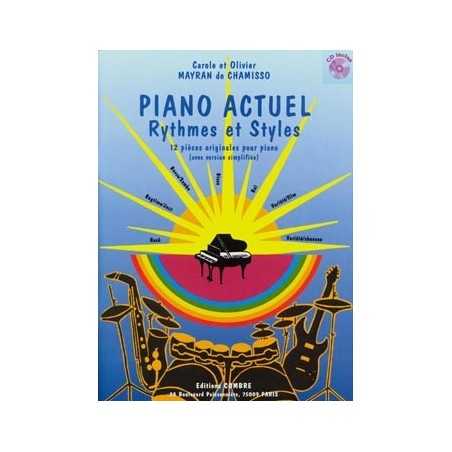 PIANO ACTUEL (RYTHMES ET STYLES) (+CD)