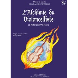 L'ALCHIMIE DU VIOLONCELLISTE - 12 ÉTUDES (+CD)