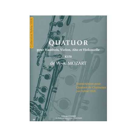 QUATUOR POUR HAUTBOIS, VIOLON, ALTO ET CELLO KV370