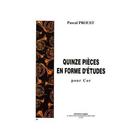 15 PIÈCES EN FORME D'ÉTUDES