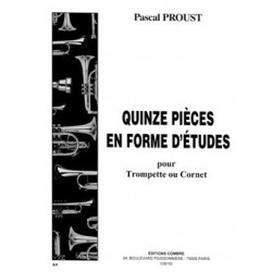 PIÈCES EN FORME D'ÉTUDES (15)