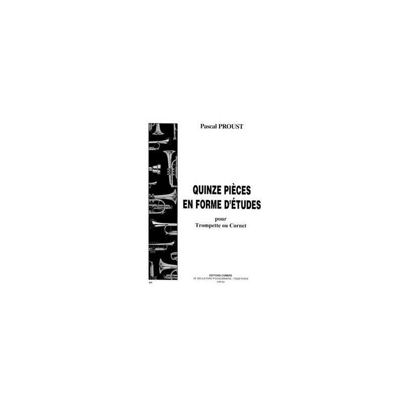 PIÈCES EN FORME D'ÉTUDES (15)