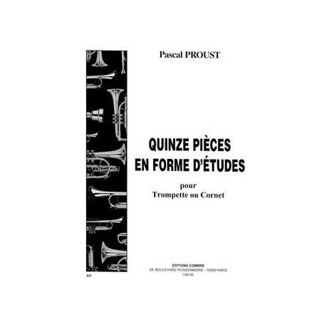 PIÈCES EN FORME D'ÉTUDES (15)