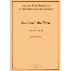 SOUVENIR DU PARA (ANDANTE ÉLÉGIAQUE)